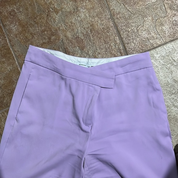 Lavender Wide Leg Trousers - Picture 2 of 6